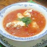 ワタリガニのトマトスープ